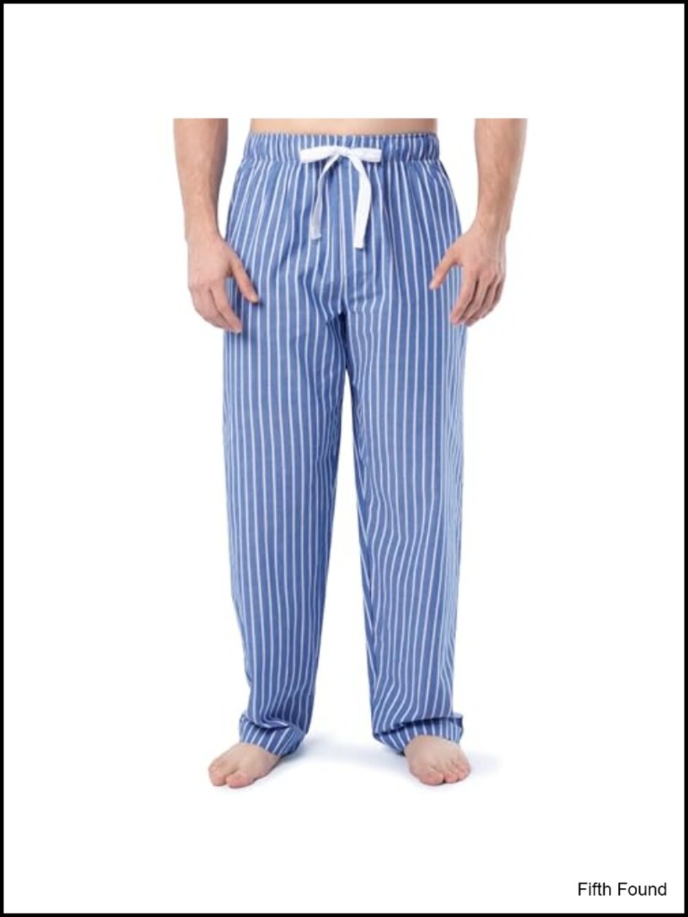 Relaxed Fit Cotton Poplin Drawstring Sleep Pant